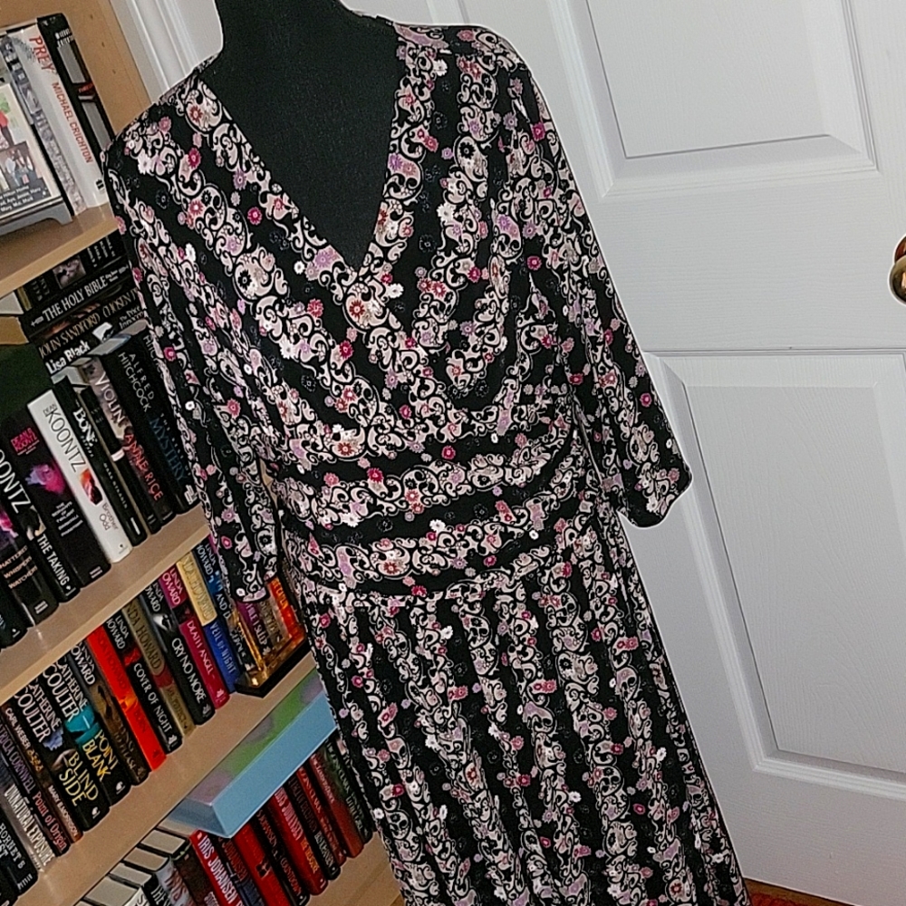 Alfani XL Black Dress